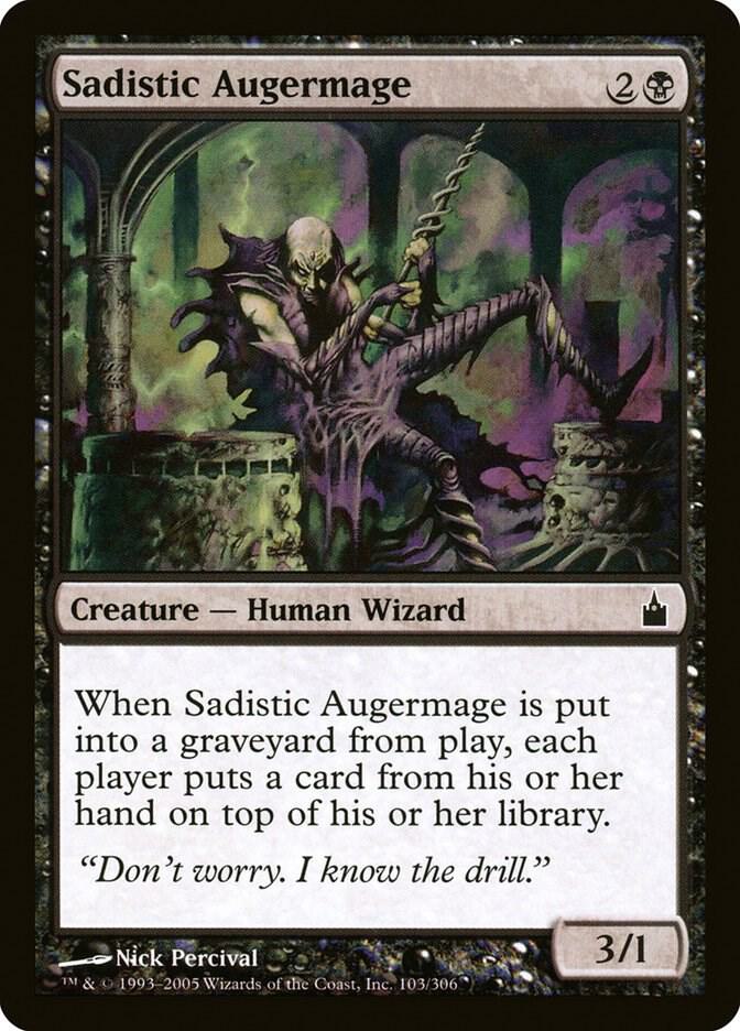 Sadistic Augermage 103/306 (Ravnica: City of Guilds)  - Foil | Good Games Morley