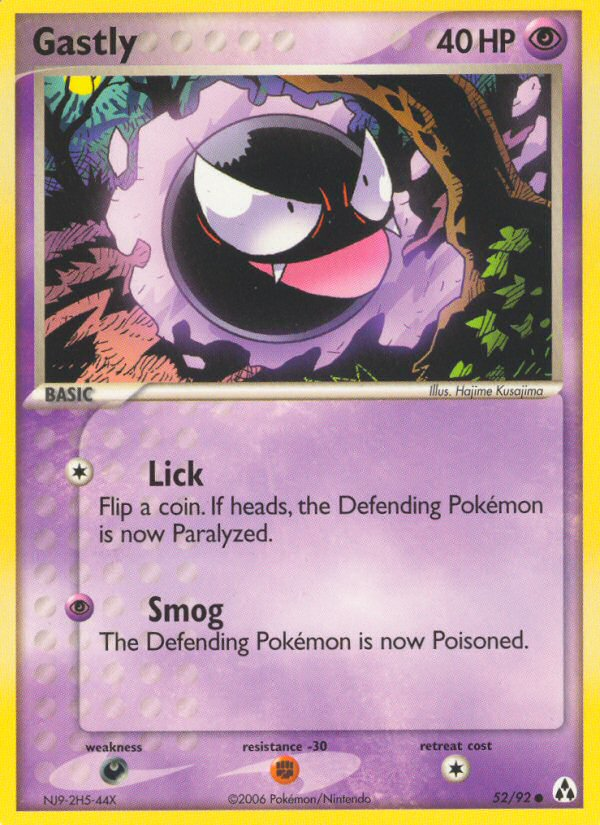 Gastly (52/92) [EX: Legend Maker] | Good Games Morley