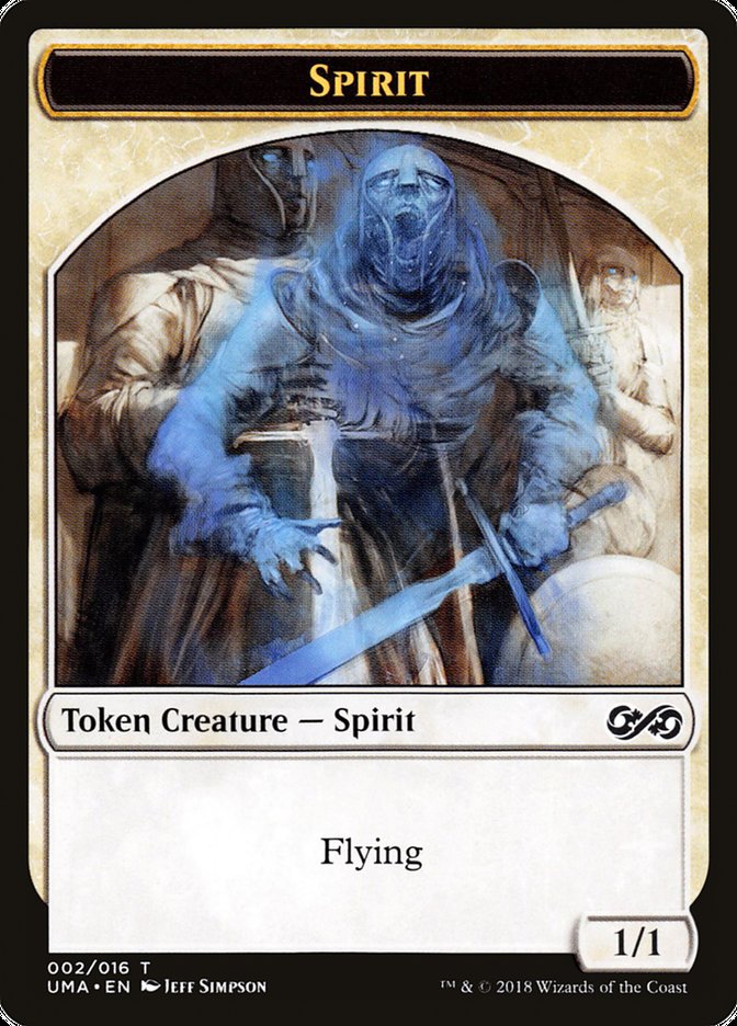 Spirit Token (002/016) [Ultimate Masters Tokens] | Good Games Morley