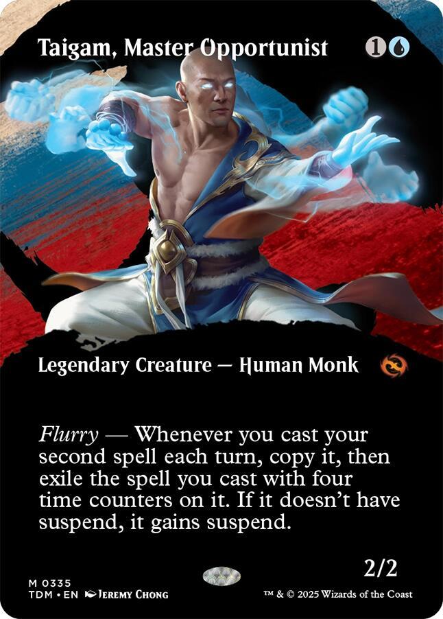 Taigam, Master Opportunist 335 (Tarkir: Dragonstorm)  - Borderless | Good Games Morley