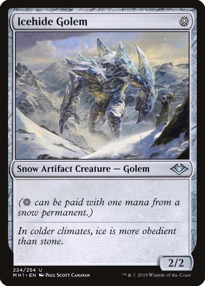 Icehide Golem [Modern Horizons] | Good Games Morley