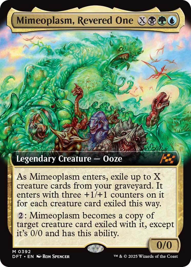 Mimeoplasm, Revered One (Extended Art) [Aetherdrift] | Good Games Morley