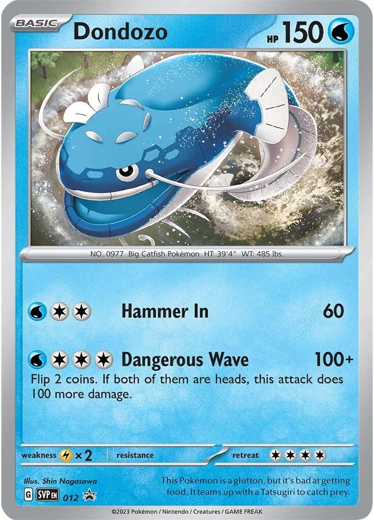 Dondozo (012) [Scarlet & Violet: Black Star Promos] | Good Games Morley