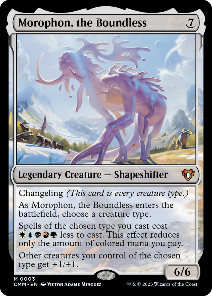 Morophon, the Boundless [Commander Masters] | Good Games Morley