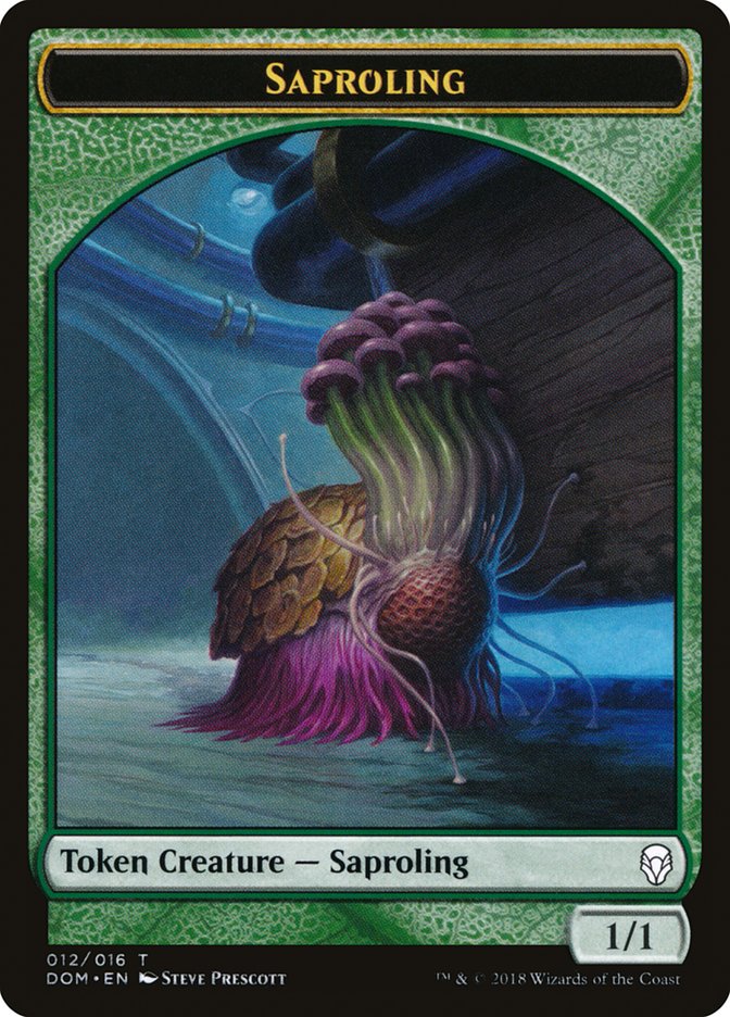 Saproling Token (012/016) [Dominaria Tokens] | Good Games Morley