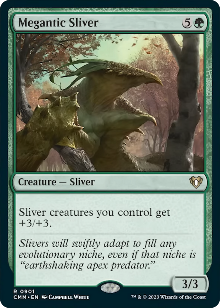 Megantic Sliver [Commander Masters] | Good Games Morley