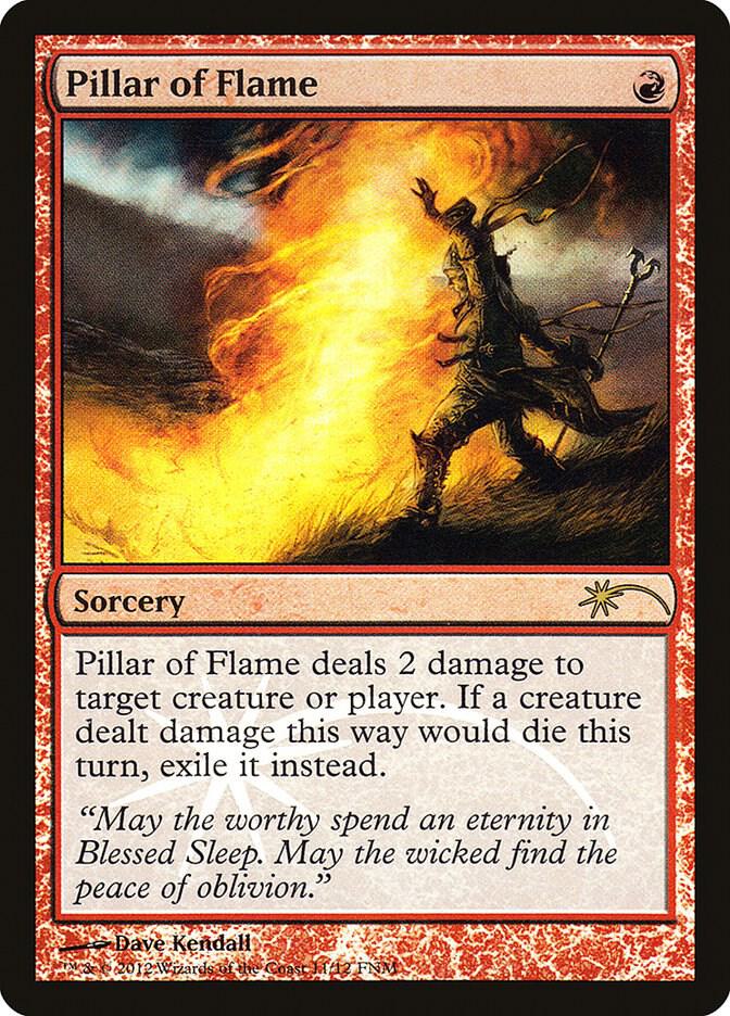 Pillar of Flame 11/12 (FNM Promos)  - Foil | Good Games Morley