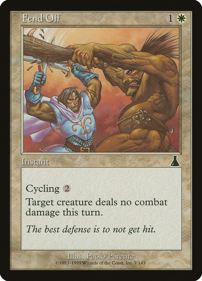 Fend Off 7/143 (Urza's Destiny)  - Foil | Good Games Morley