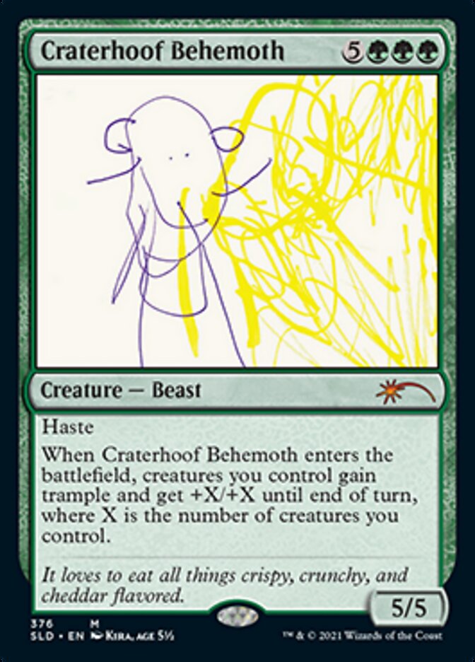 Craterhoof Behemoth (376) [Secret Lair Drop Series] | Good Games Morley