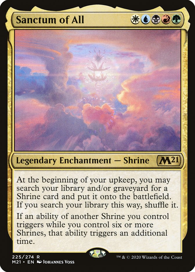Sanctum of All 225 (Core Set 2021)  | Good Games Morley