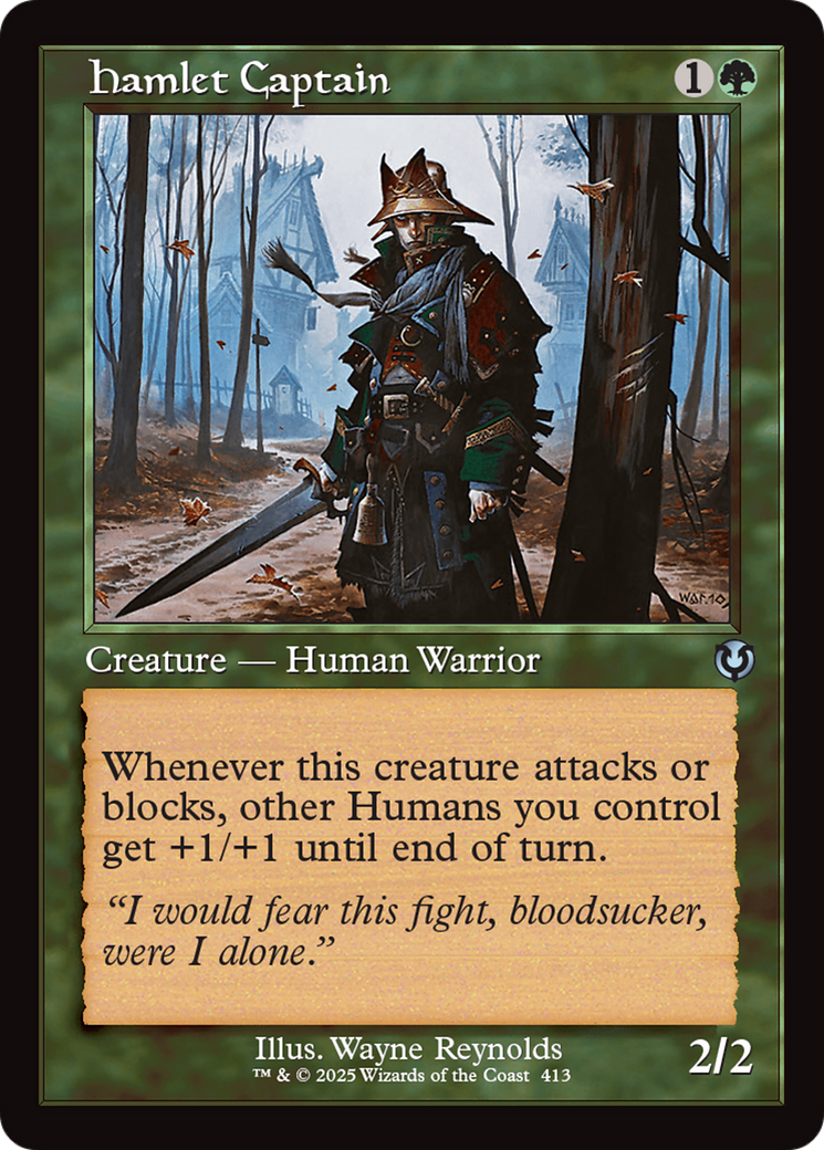 Hamlet Captain (Retro Frame) [Innistrad Remastered] | Good Games Morley