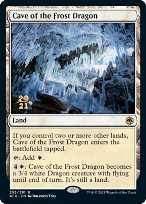 Cave of the Frost Dragon 253s/241 (Prerelease Cards)  - Foil | Good Games Morley