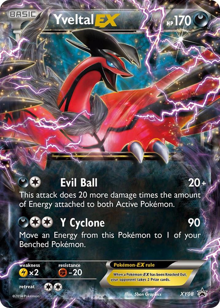 Yveltal EX XY08 (XY Promos)  - Holofoil | Good Games Morley