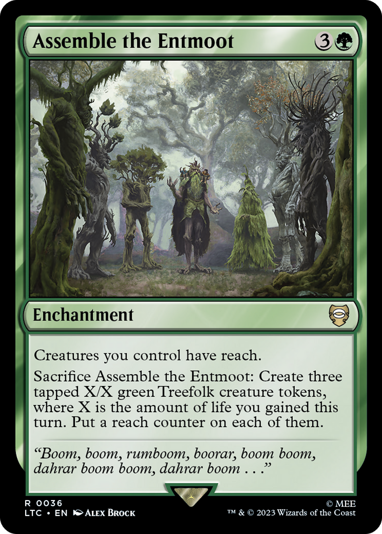 Assemble the Entmoot [The Lord of the Rings: Tales of Middle-Earth Commander] | Good Games Morley