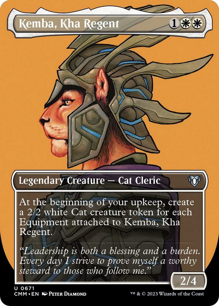 Kemba, Kha Regent 671 (Commander Masters)  - Borderless Foil | Good Games Morley