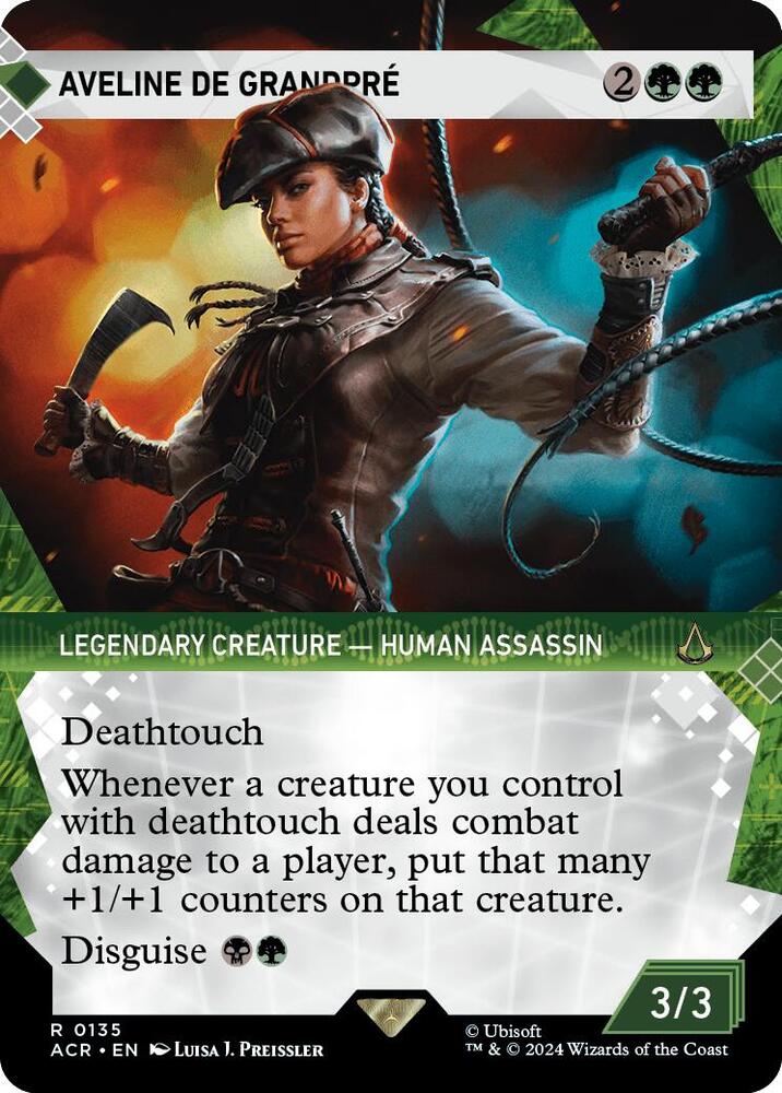 Aveline de Grandpré 135/110 (Universes Beyond: Assassin's Creed)  - Showcase Foil | Good Games Morley