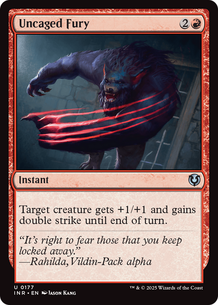 Uncaged Fury [Innistrad Remastered] | Good Games Morley