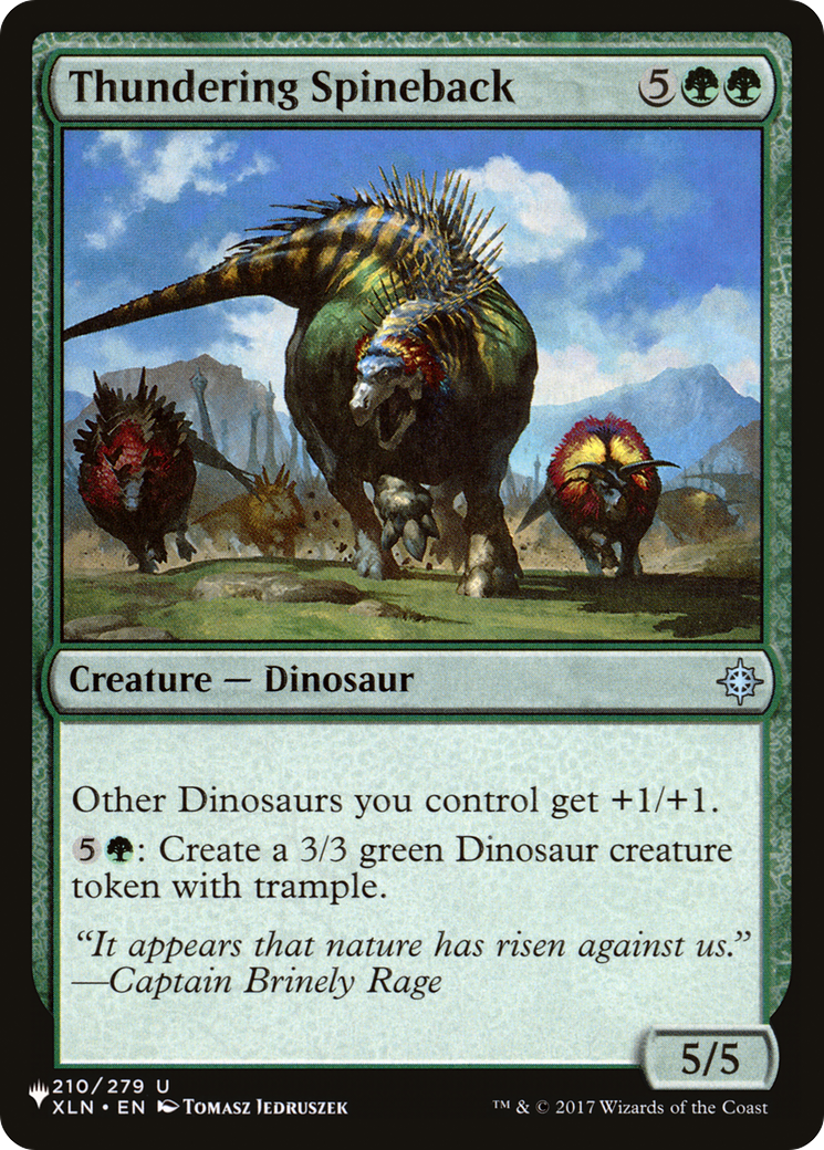 Thundering Spineback [The List] | Good Games Morley