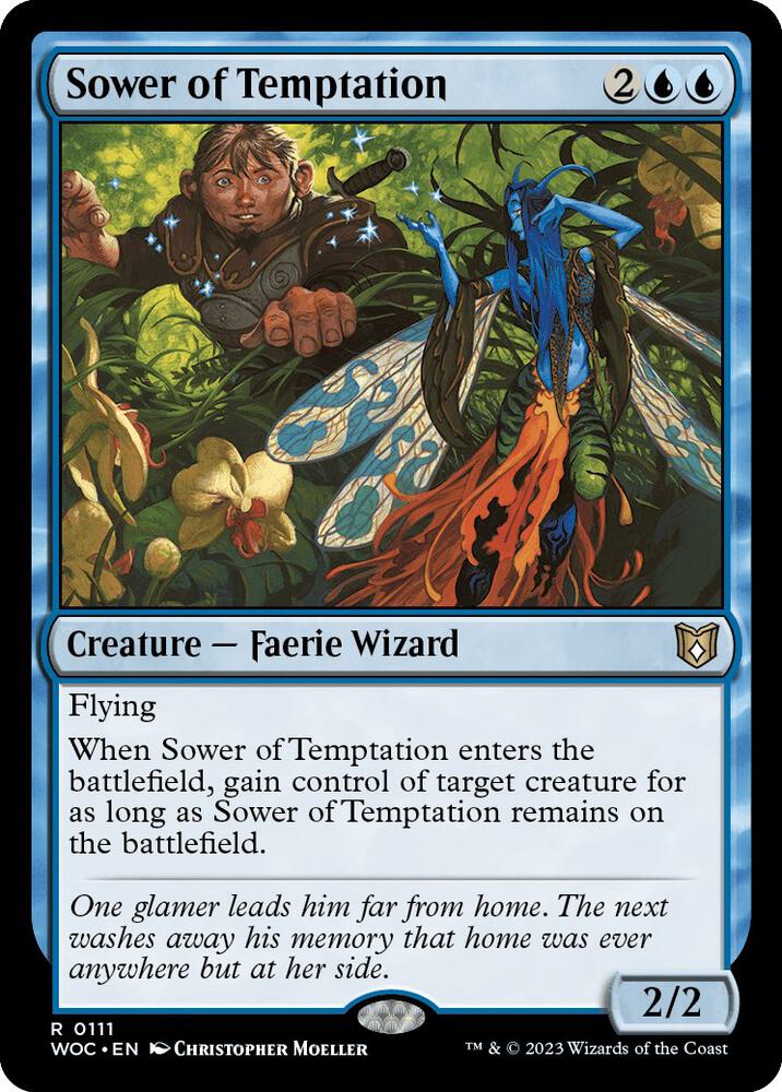 Sower of Temptation 111/173 (Commander: Wilds of Eldraine)  | Good Games Morley
