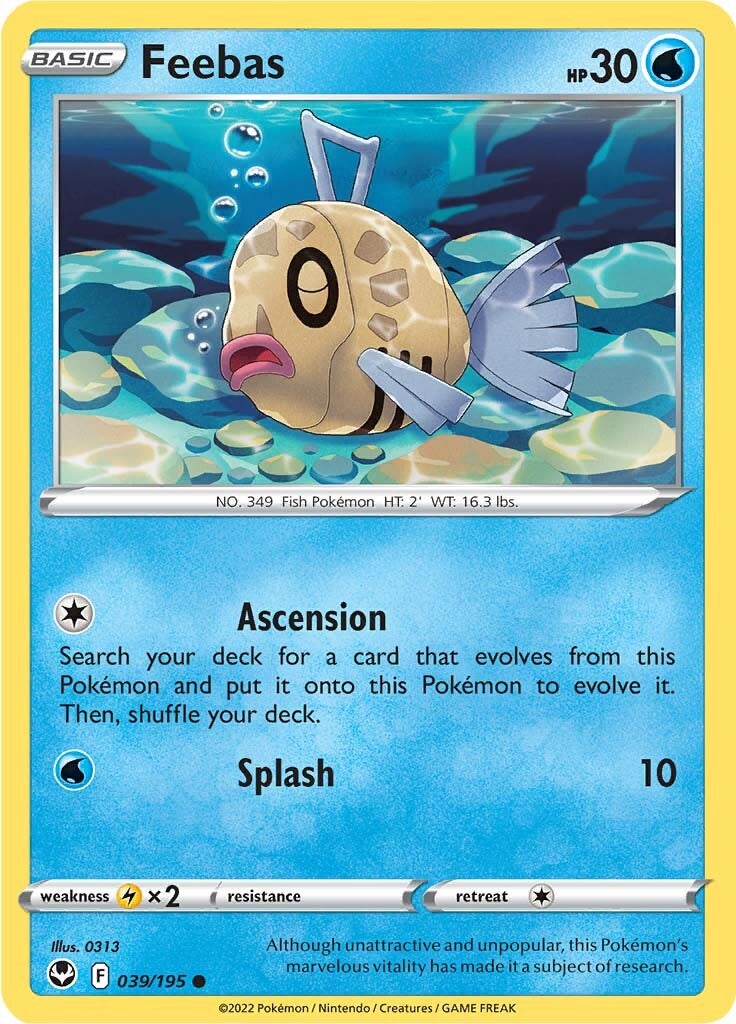Feebas (039/195) [Sword & Shield: Silver Tempest] | Good Games Morley
