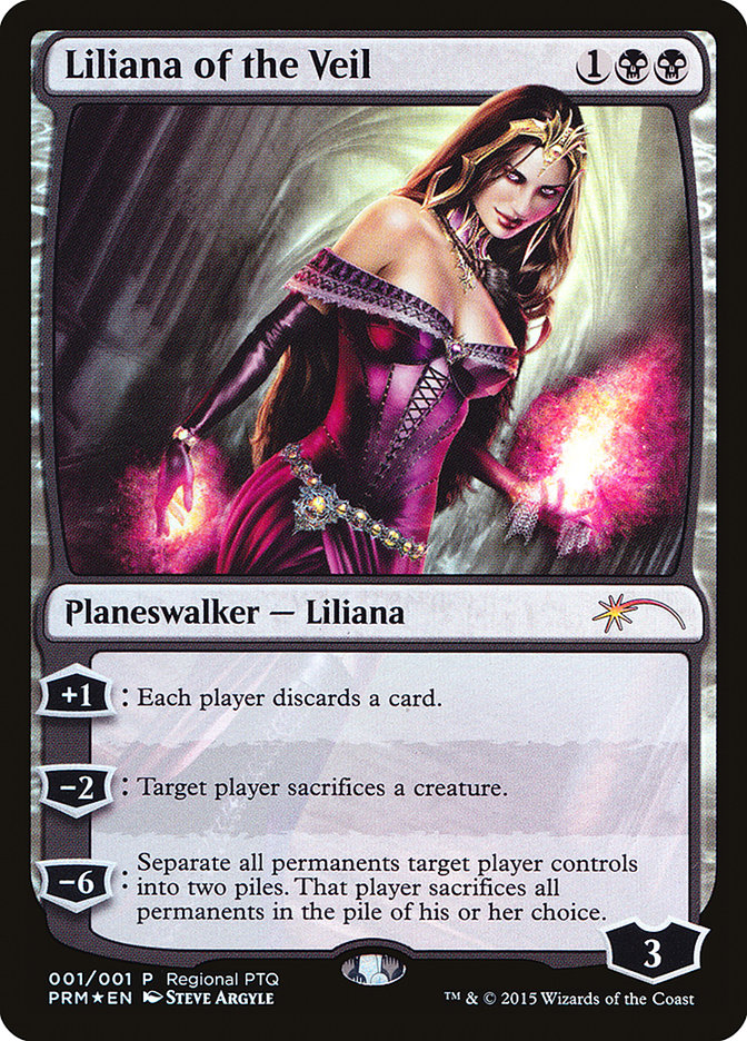 Liliana of the Veil (Regional PTQ) [Pro Tour Promos] | Good Games Morley