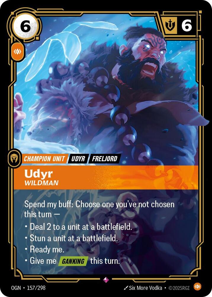 Udyr - Wildman 157/298 (Origins)  - Foil | Good Games Morley