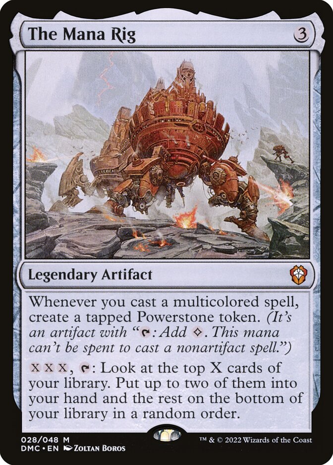 The Mana Rig 28/50 (Commander: Dominaria United)  - Foil | Good Games Morley