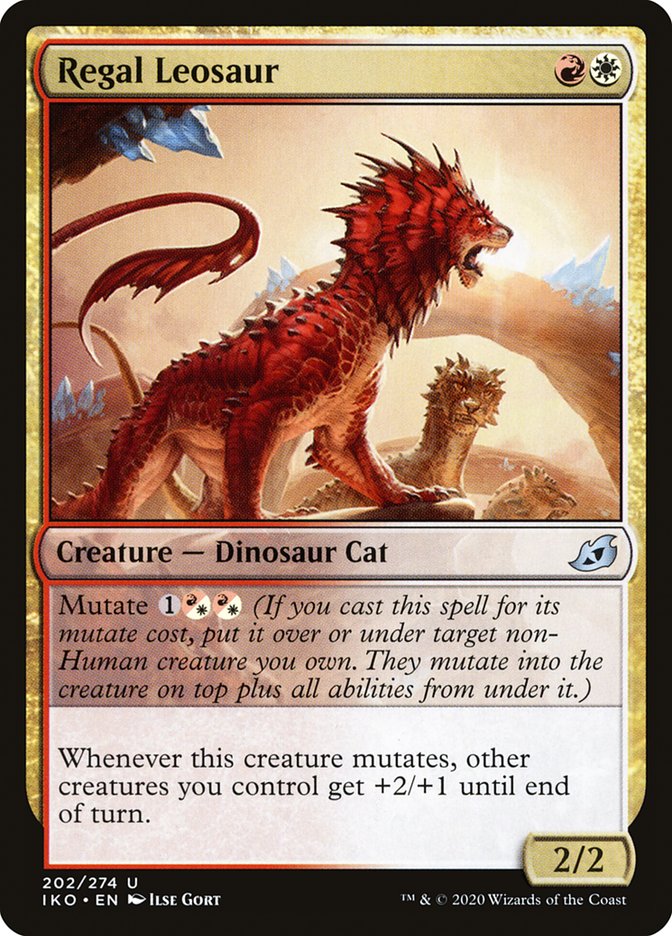 Regal Leosaur [Ikoria: Lair of Behemoths] | Good Games Morley