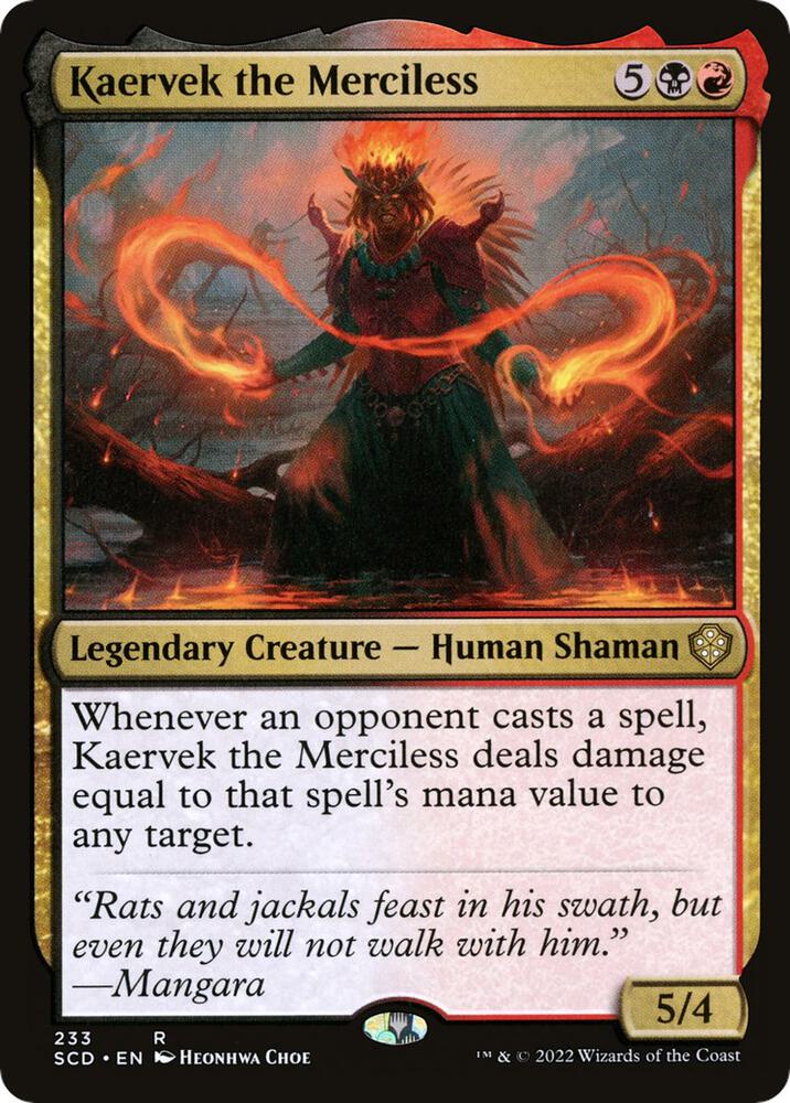 Kaervek the Merciless 233/352 (Starter Commander Decks)  | Good Games Morley