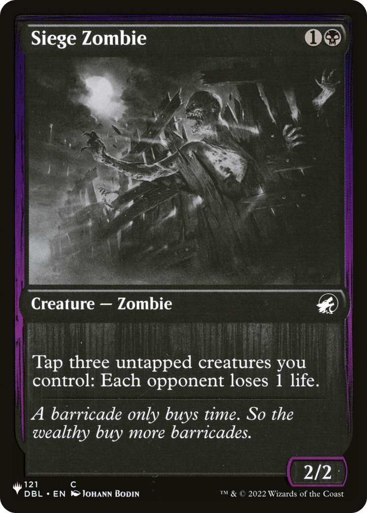Siege Zombie [The List] | Good Games Morley