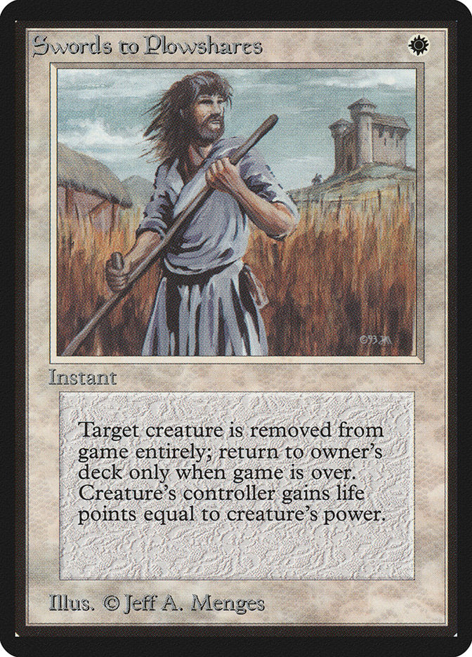 Swords to Plowshares [Beta Edition] | Good Games Morley