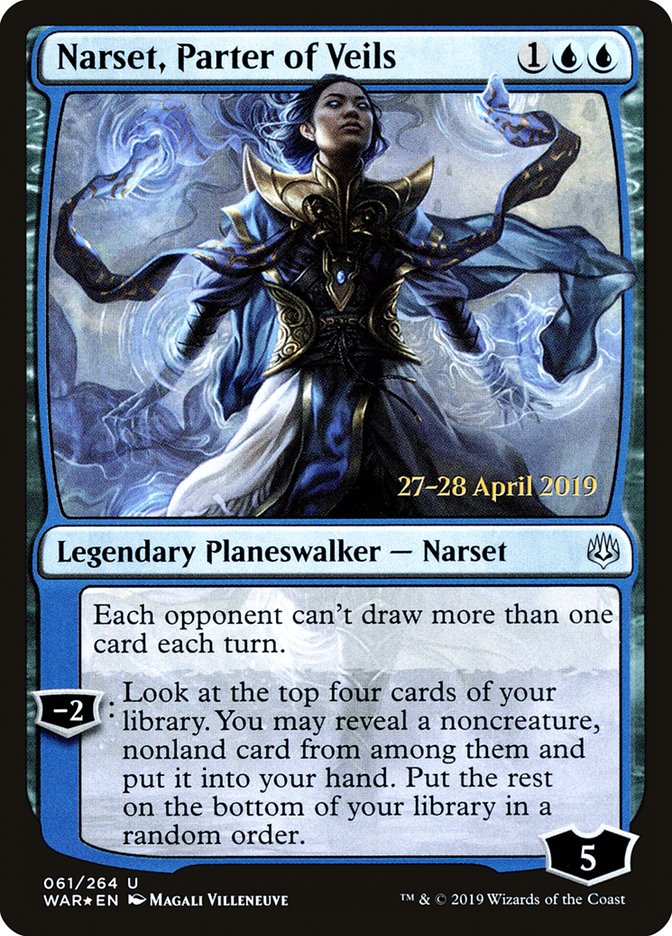 Narset, Parter of Veils [War of the Spark Prerelease Promos] | Good Games Morley