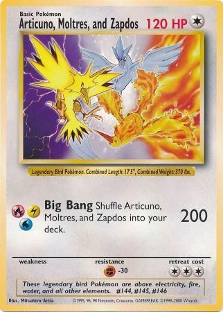 Articuno, Moltres, and Zapdos (Jumbo Card) [Miscellaneous Cards] | Good Games Morley