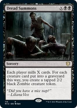Dread Summons 113/38 (Commander: Innistrad: Midnight Hunt)  | Good Games Morley