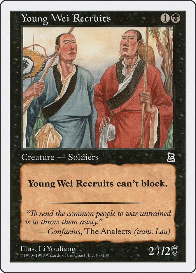 Young Wei Recruits 94/180 (Portal Three Kingdoms)  | Good Games Morley