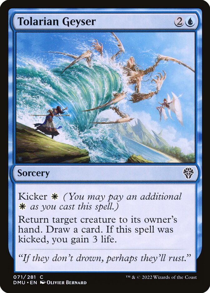 Tolarian Geyser 71/281 (Dominaria United)  | Good Games Morley
