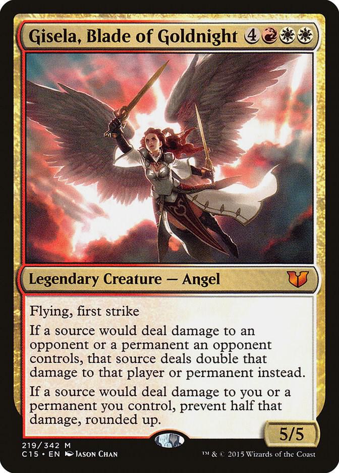 Gisela, Blade of Goldnight 219/342 (Commander 2015)  | Good Games Morley