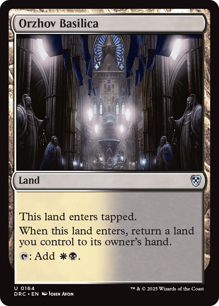 Orzhov Basilica [Aetherdrift Commander] | Good Games Morley