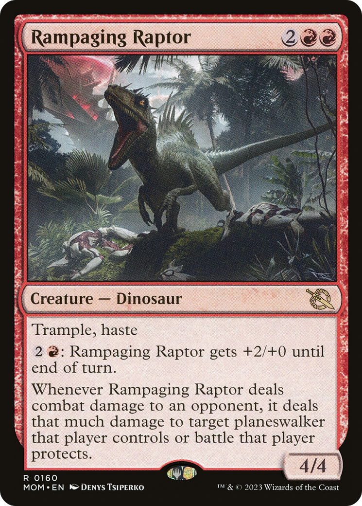 Rampaging Raptor [March of the Machine] | Good Games Morley