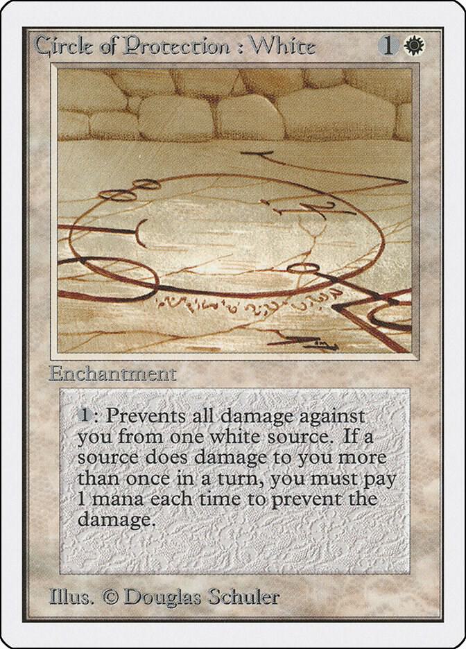 Circle of Protection: White 14/302 (Unlimited Edition)  | Good Games Morley