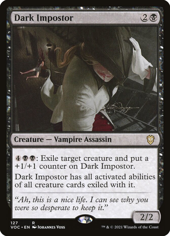 Dark Impostor 127/38 (Commander: Innistrad: Crimson Vow)  | Good Games Morley