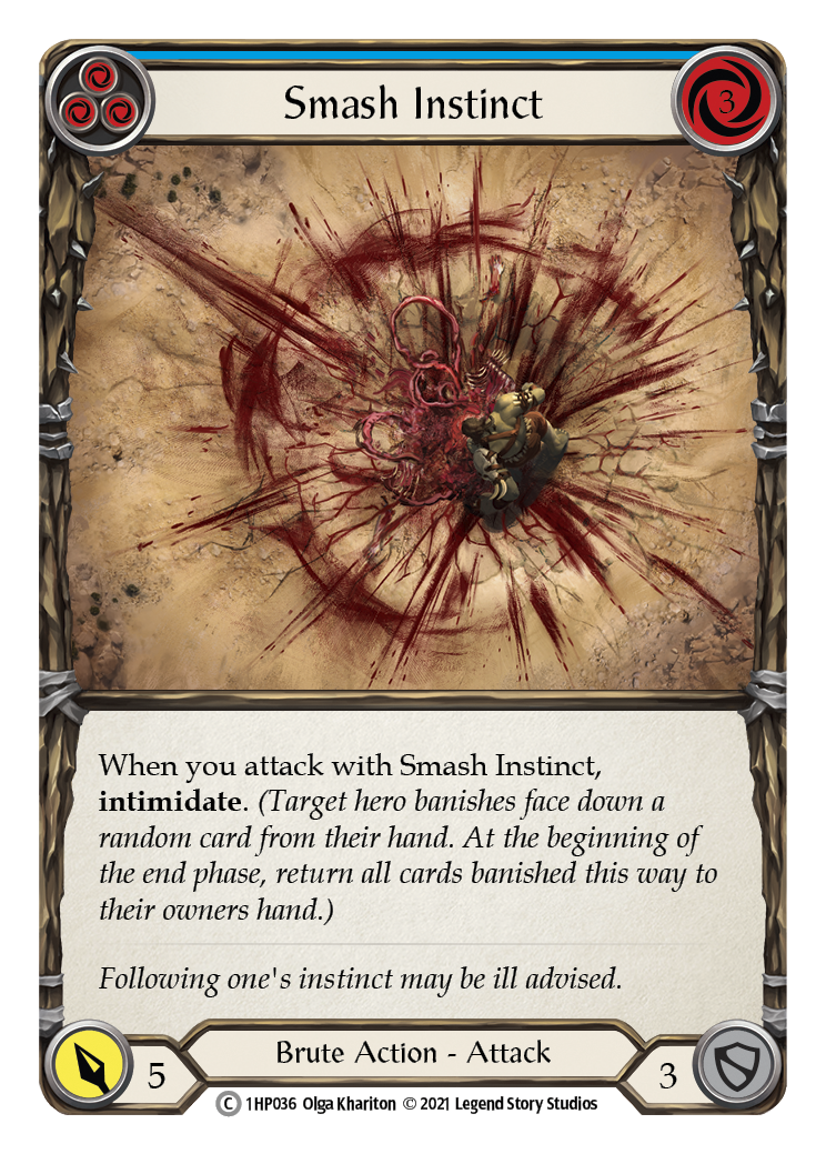 Smash Instinct (Blue) [1HP036] (History Pack 1) | Good Games Morley