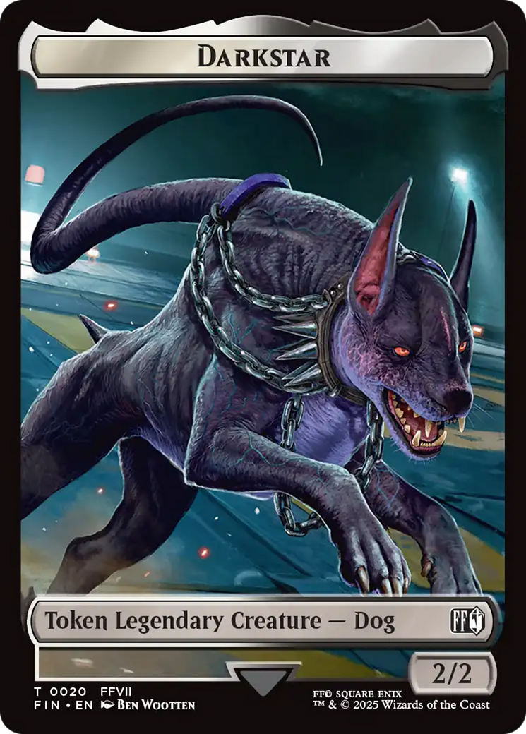 Angelo // Darkstar Double-Sided Token [FINAL FANTASY Tokens] | Good Games Morley