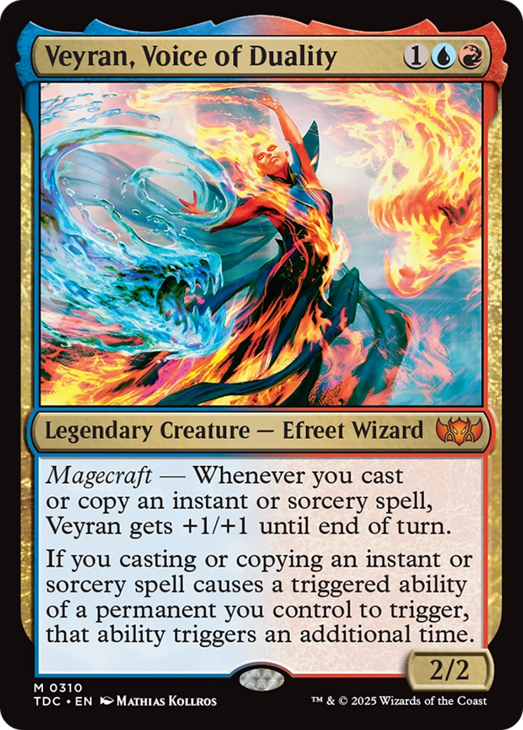 Veyran, Voice of Duality [Tarkir: Dragonstorm Commander] | Good Games Morley
