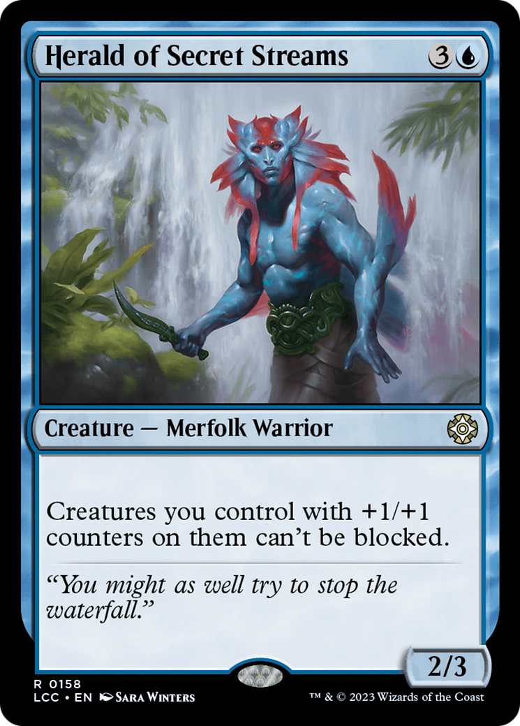 Herald of Secret Streams [The Lost Caverns of Ixalan Commander] | Good Games Morley