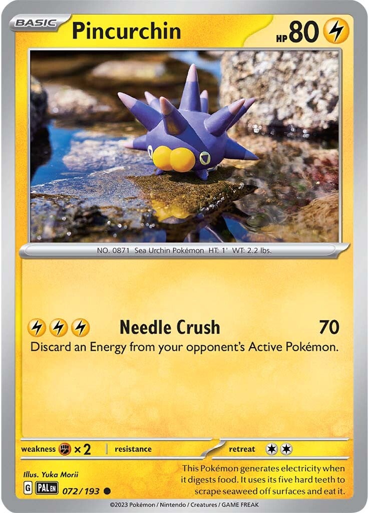 Pincurchin (072/193) [Scarlet & Violet: Paldea Evolved] | Good Games Morley