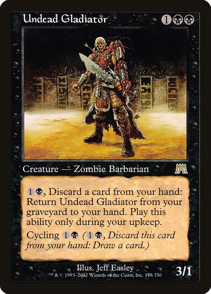 Undead Gladiator 178/350 (Onslaught)  | Good Games Morley