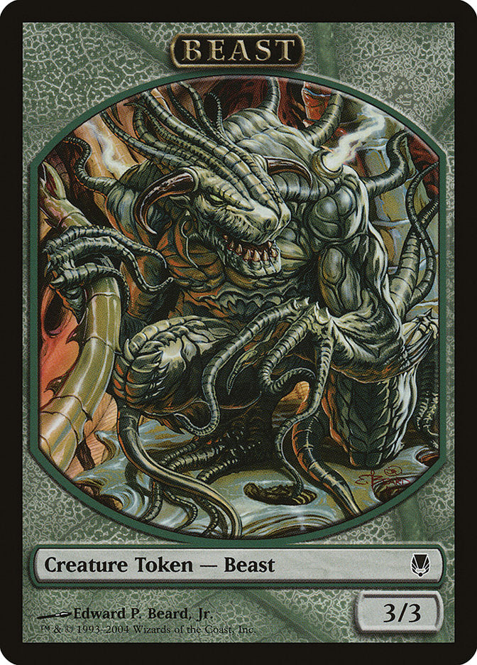 Beast Token [Magic Player Rewards 2004] | Good Games Morley