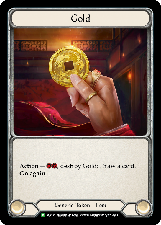 Gold [FAB121] (Promo)  Cold Foil | Good Games Morley