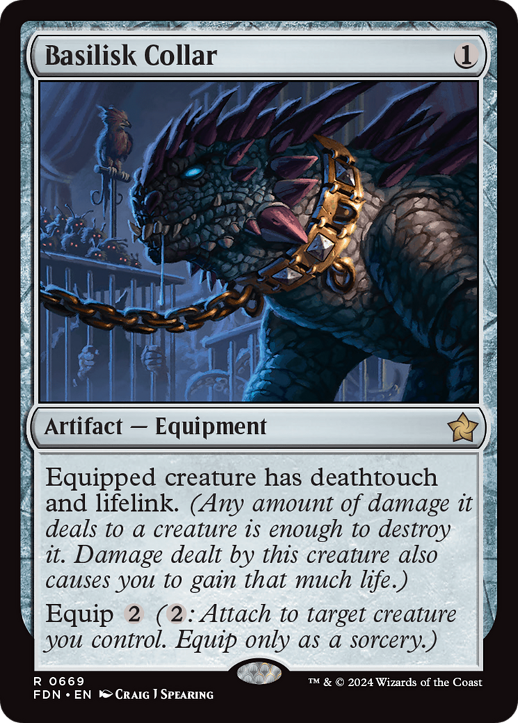 Basilisk Collar [Foundations] | Good Games Morley